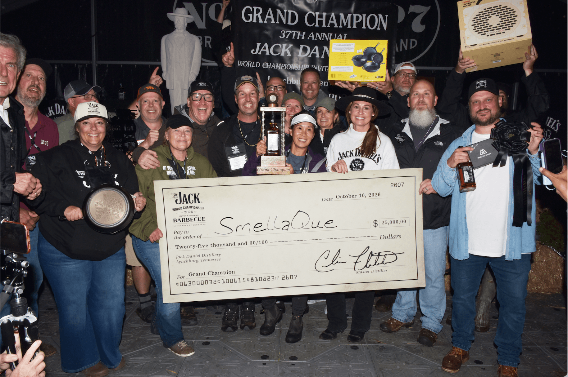 Smellque BBQ Winners