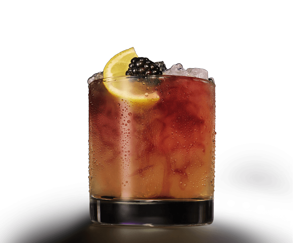 Jack Daniel's Blackberry Bramble cocktail