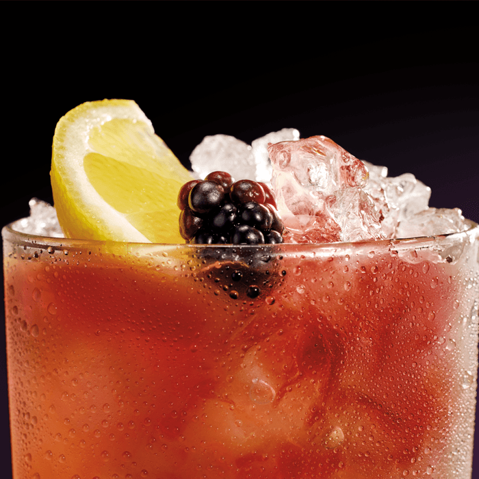 Jack Daniel's Blackberry Bramble cocktail