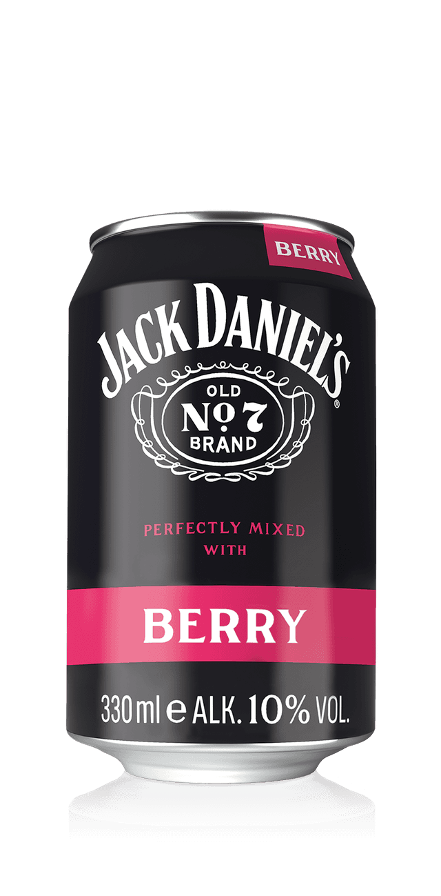 Jack Daniel's Jack & Berry - Tennessee Whiskey - 0,33l Dose/ 10% Vol.