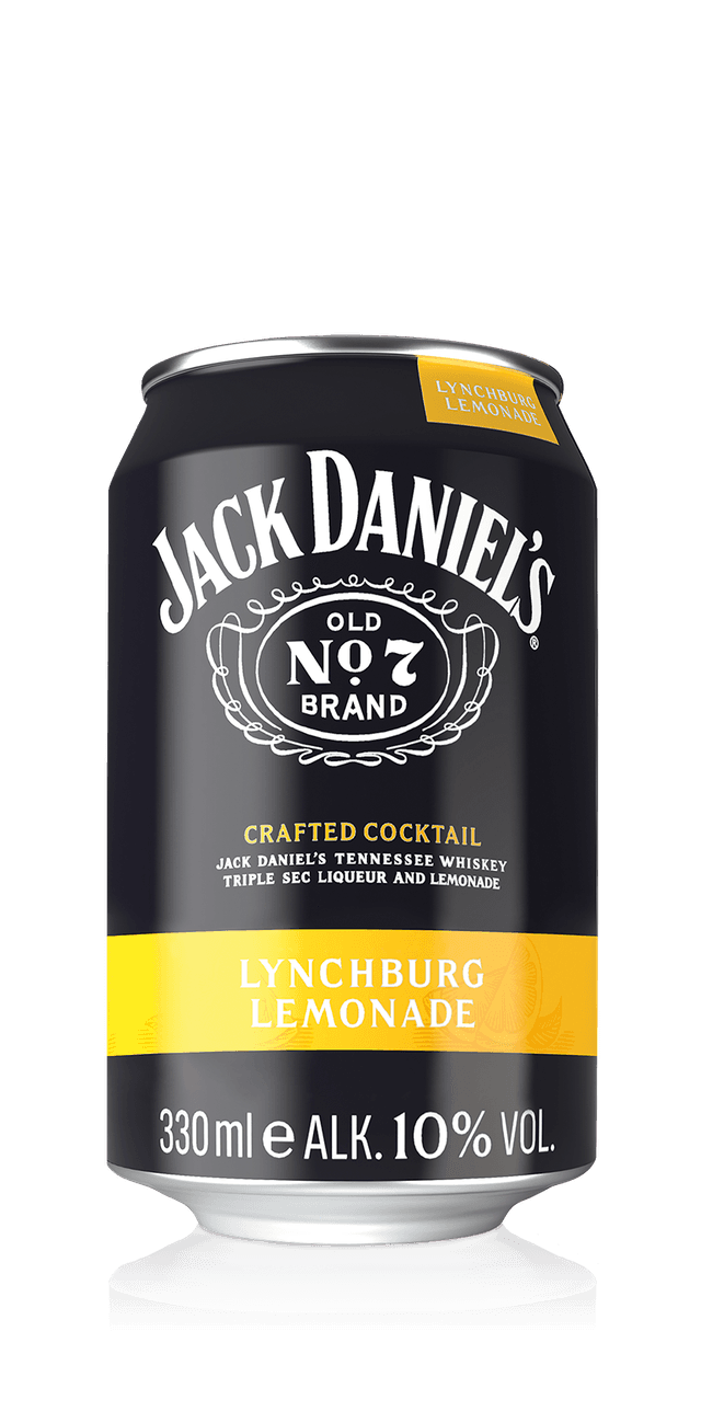 Jack Daniel's Lynchburg Lemonade - Tennessee Whiskey - 0,33l Dose/ 10% Vol.