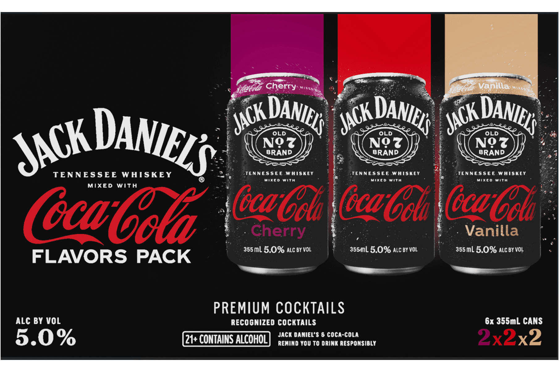Jack Daniel’s & Coca-Cola Variety Pack