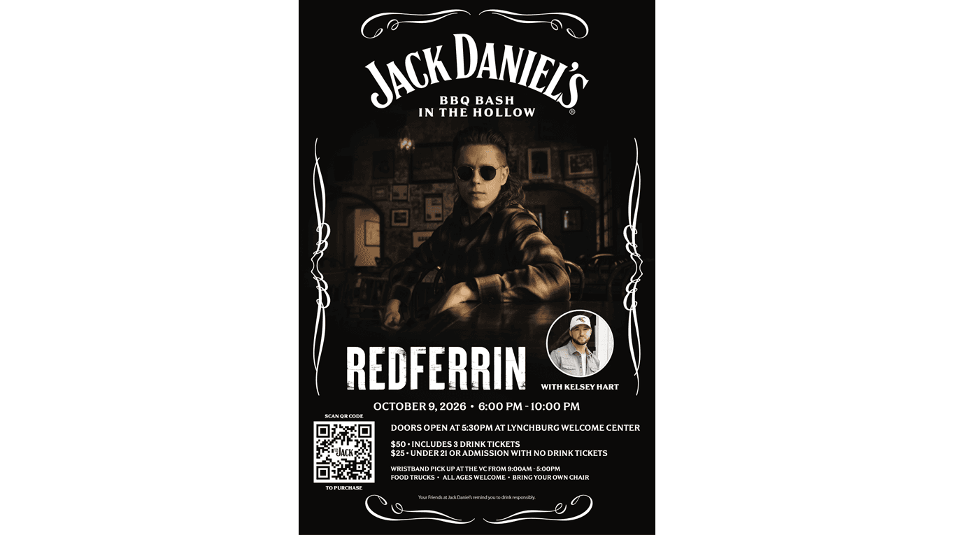 Redferrin concert bbq poster